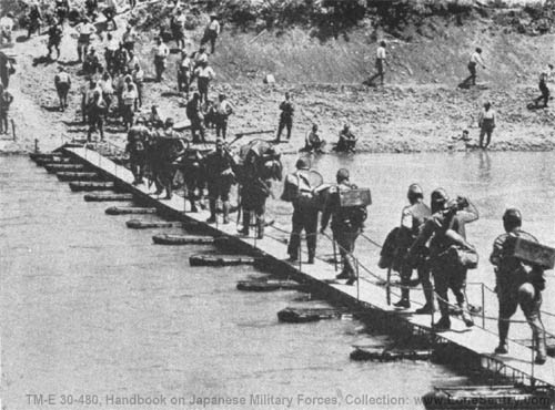 [Figure 380. Small ponton bridge.]